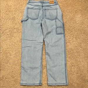 Hollister Women's Carpenter Light Blue Jeans